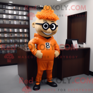Orange Attorney mascot...