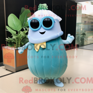Sky Blue Melon mascotte...