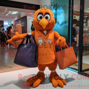 Postava maskota Orange...