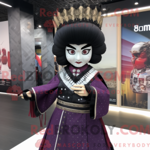 Samurai-Maskottchen-Kostüm...
