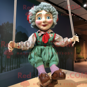 Trapeze Artist mascot...