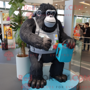 Gorilla mascottekostuum...