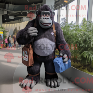 Gorilla maskot kostyme...