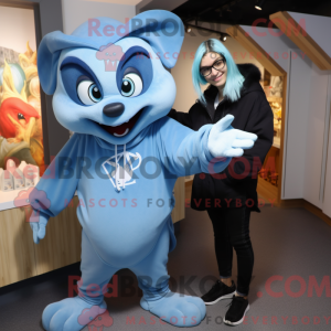 Disfraz de mascota Sky Blue...