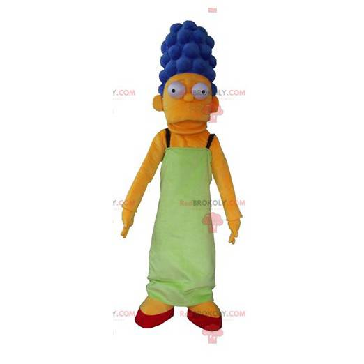 Marge Simpson mascotte famoso personaggio dei cartoni animati -
