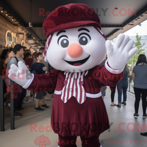 Postava maskota Maroon Mime...