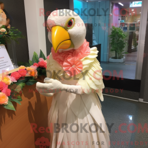 Peach Papegøye maskot drakt...