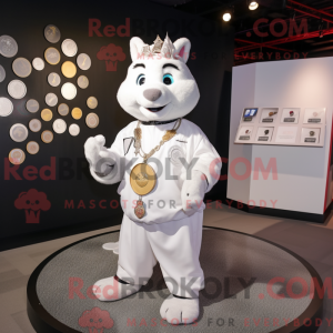 White Pendant mascot...