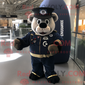 Navy Guinness mascot...