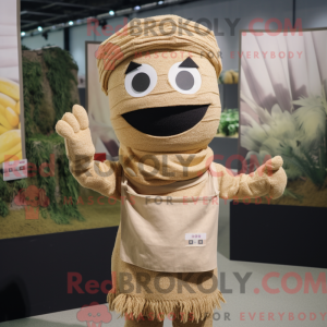 Costume de mascotte de riz...