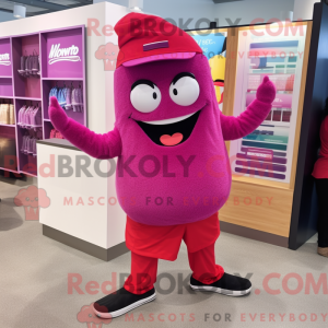 Postava maskota Magenta...