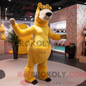 Personnage mascotte de...