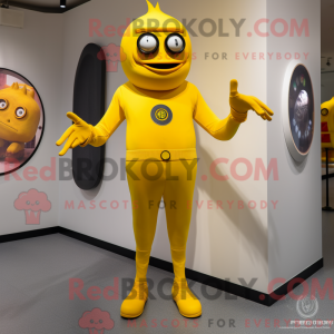 Mascotte de Cyclope jaune...
