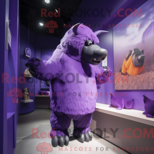 Purple Woolly Rhinoceros...
