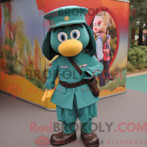Teal Green Beret...