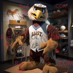 Rust Haast S Eagle mascot...