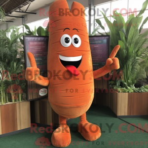 Rust Carrot maskotka...