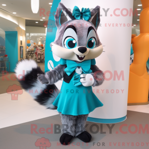 Cyan Raccoon...