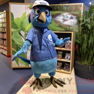 Olive Blue Jay mascot...
