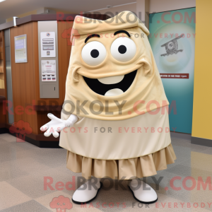 Beige Lasagna mascot...