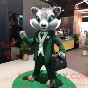 Forest Green Civet mascot...