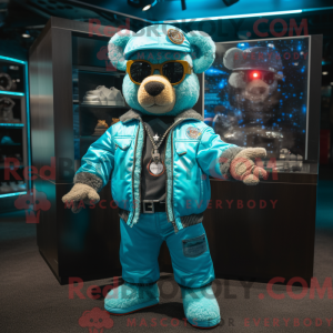 Costume mascotte d ours en...