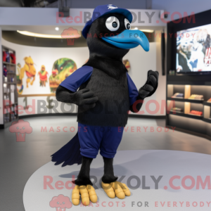 Navy Crow Maskottchen...