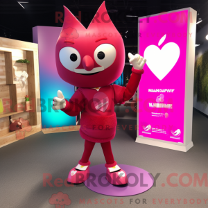 Disfraz de mascota Magenta...