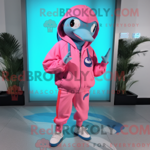 Máscara Rosa Dolphin com...