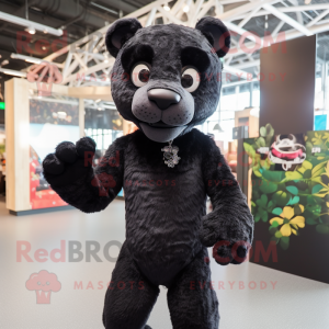 Black Leopard mascotte...