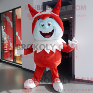 Red Tooth Fairy maskot...