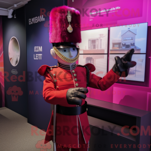 Magenta britisk Royal Guard...