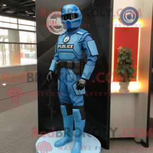 Himmelblå Gi Joe máscara de...