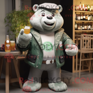 Grijsgroen bier...