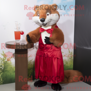 Costume mascotte de Furet...