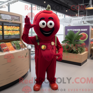Máscara de tomate marrom...