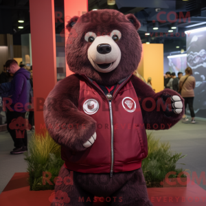 Disfraz de mascota del oso...