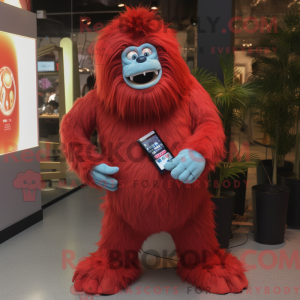 Disfraz de mascota Yeti...
