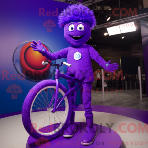 Mascotte de monocycliste...