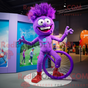 Mascotte de monocycliste...