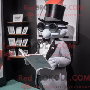 Grå Pho maskot kostume...