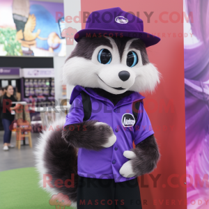Costume mascotte de Skunk...