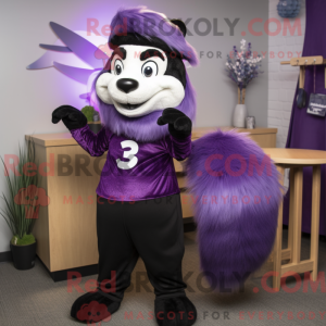 Costume mascotte de Skunk...