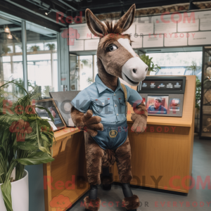 Disfraz de mascota burro...
