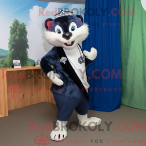 Máscara Navy Skunk com...