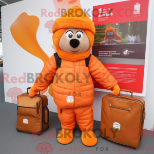 Costume mascotte de Tikka...