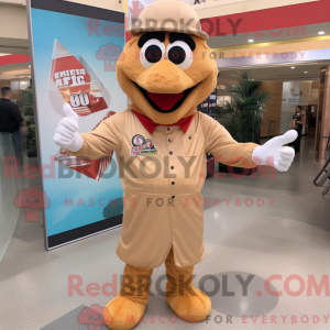 Tan Kylling Parmesan maskot...