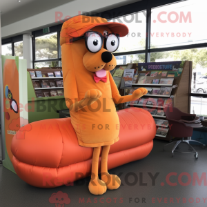 Costume de mascotte de Hot...