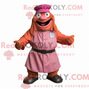Rustrosa maskotdraktfigur...