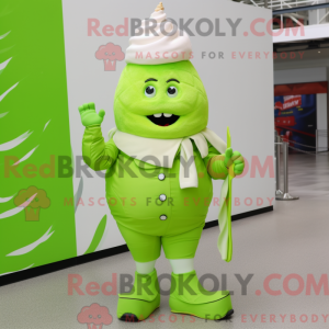 Personaggio mascotte cono...